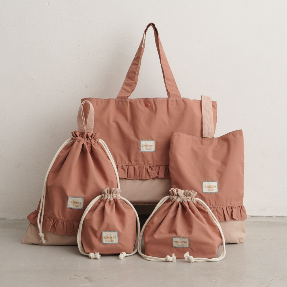 PUPPAPUPO（プッパプーポ） 【撥水】レッスンバッグ 5点セット バッグ