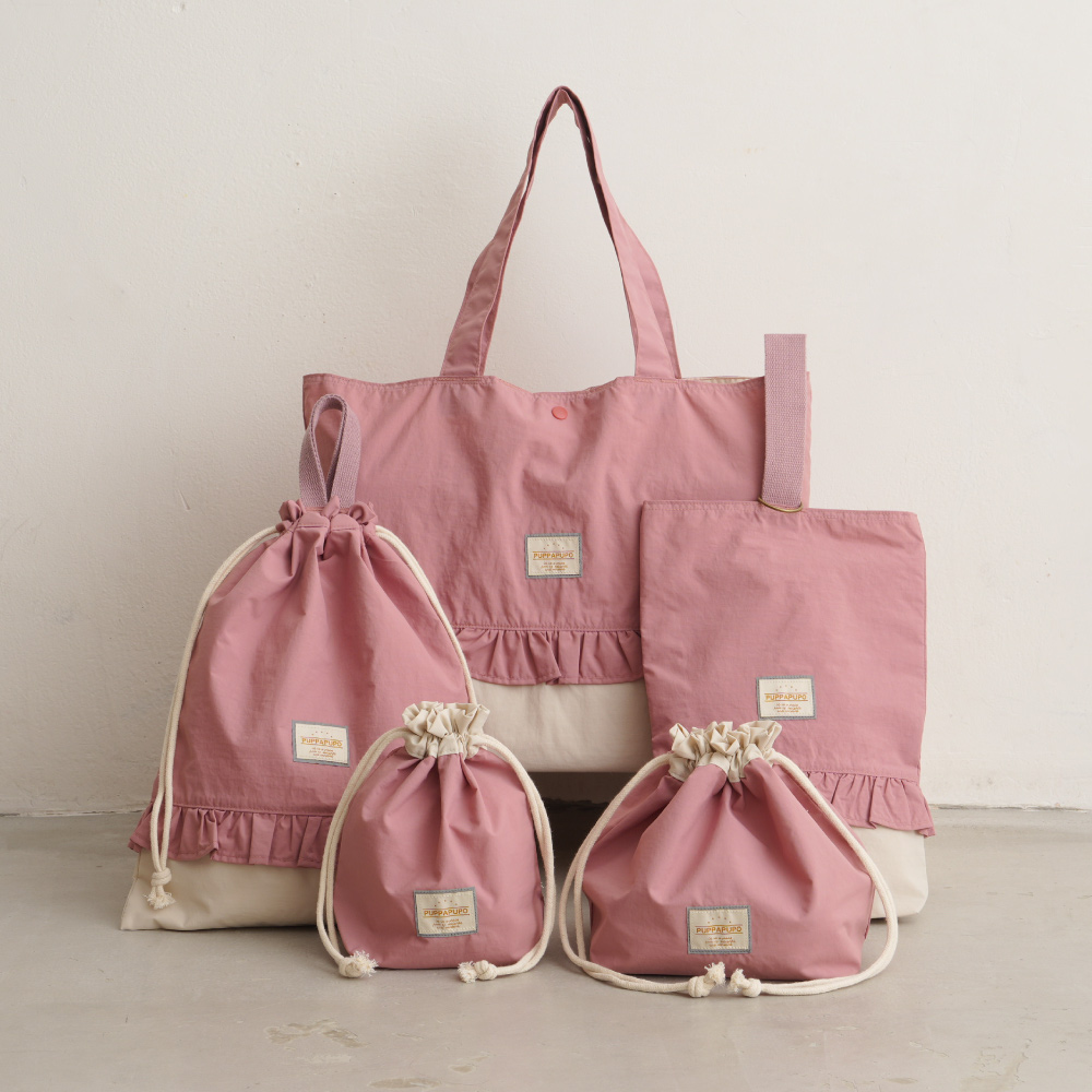 PUPPAPUPO（プッパプーポ） 【撥水】レッスンバッグ 5点セット バッグ