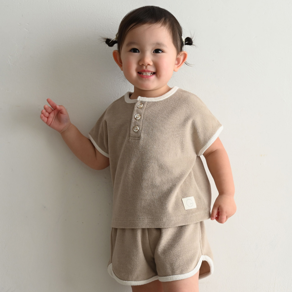 PUPPAPUPO（プッパプーポ） セットアップ 半袖 Tシャツ ショートパンツ