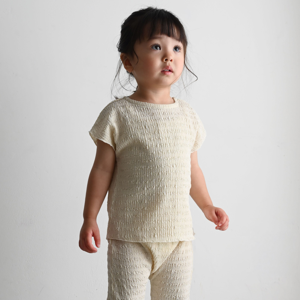 PUPPAPUPO（プッパプーポ） セットアップ ノースリーブ パンツ 楊柳