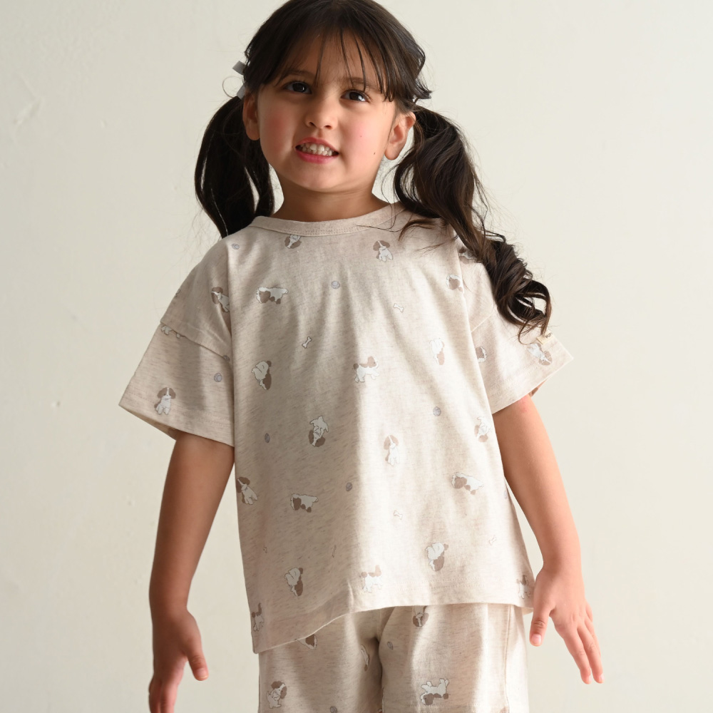 PUPPAPUPO（プッパプーポ） セットアップ 半袖 Tシャツ ショートパンツ