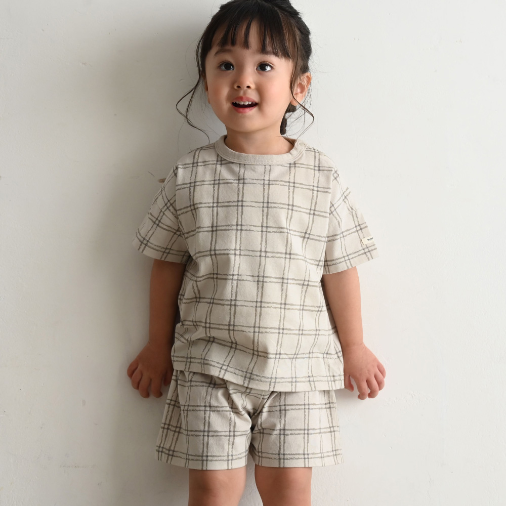 PUPPAPUPO（プッパプーポ） セットアップ 半袖 Tシャツ ショートパンツ