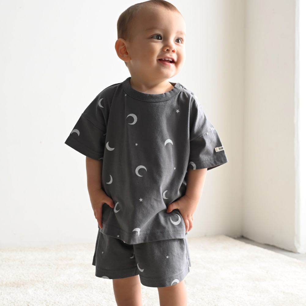 PUPPAPUPO（プッパプーポ） セットアップ 半袖 Tシャツ ショートパンツ