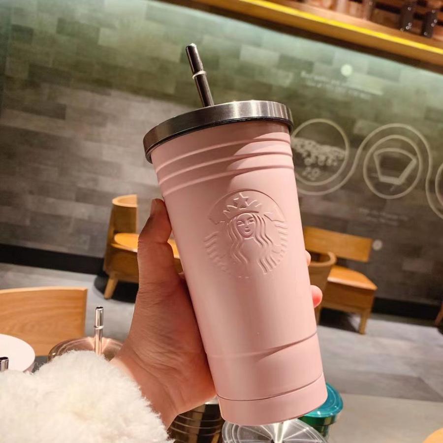 スターバックス STARBUCKS タンブラー ステンレスカップ コップ ストロー スタバ 保温 保冷 おしゃれ 新品 大容量 401-500ml｜pupuchan-store｜07