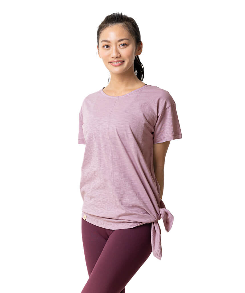 【SALE20%OFF】アシメトリカル 2way Tシャツ / 22SS ヨガウェア トップス スポーツ フィットネス チュニック レディース 半袖 Loopa 【SALE20%OFF】アシメトリカル 2way Tシャツ / 22SS ヨガウェア トップス スポーツ フィットネス チュニック レディース 半袖 Loopa