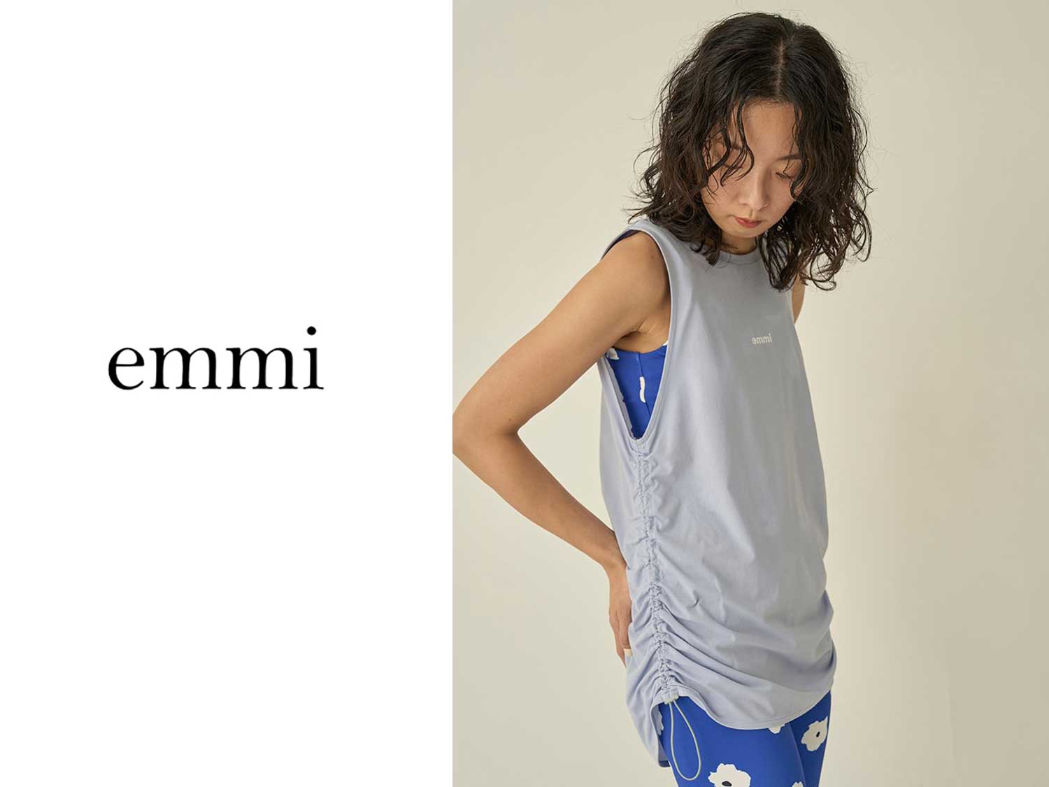 emmi yoga タンクトップ エミ ヨガウェア WELLNESS &TRAINING