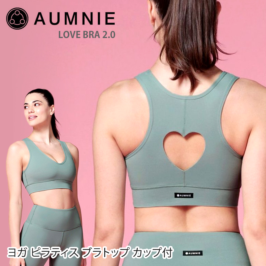 AUMNIE アムニー ブラトップ ヨガ ピラティス スポーツブラ - ヨガ 