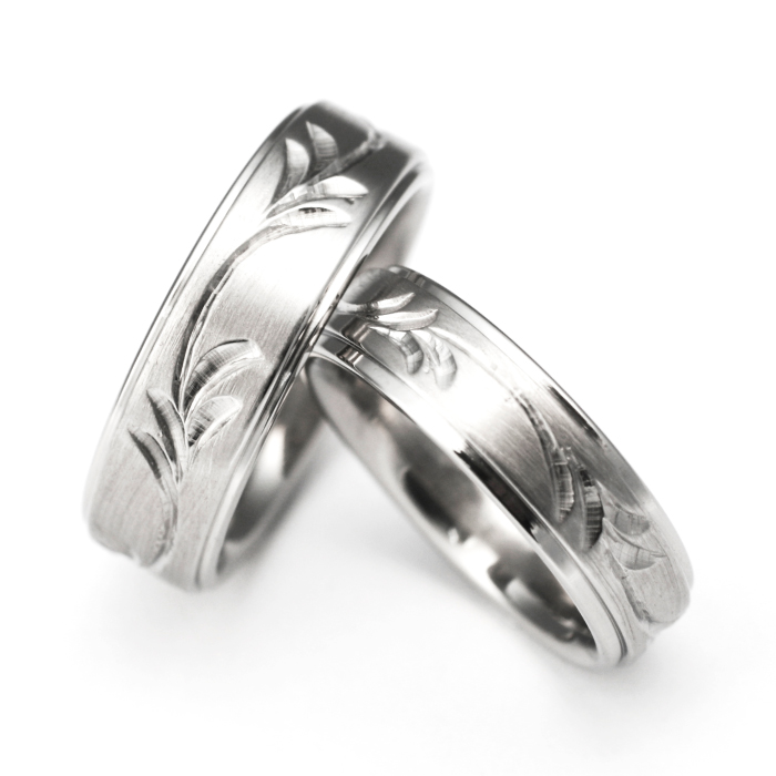 純チタン 指輪 リング チタンリング 単品 金属アレルギー対応