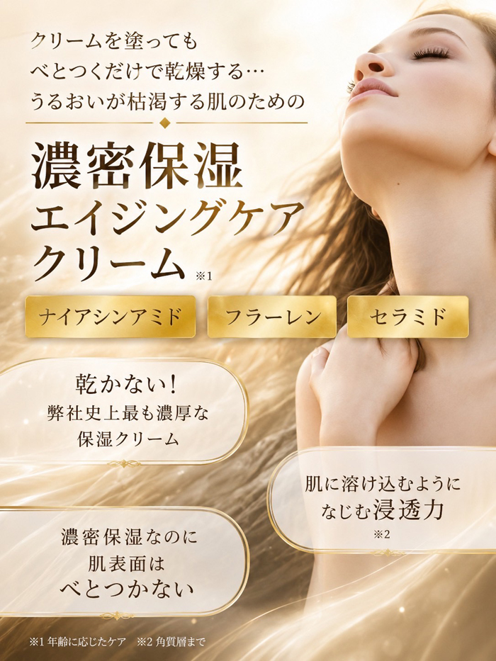 送料無料 ナイアシンアミド フラーレン セラミド 乾燥肌 保湿 濃密保湿