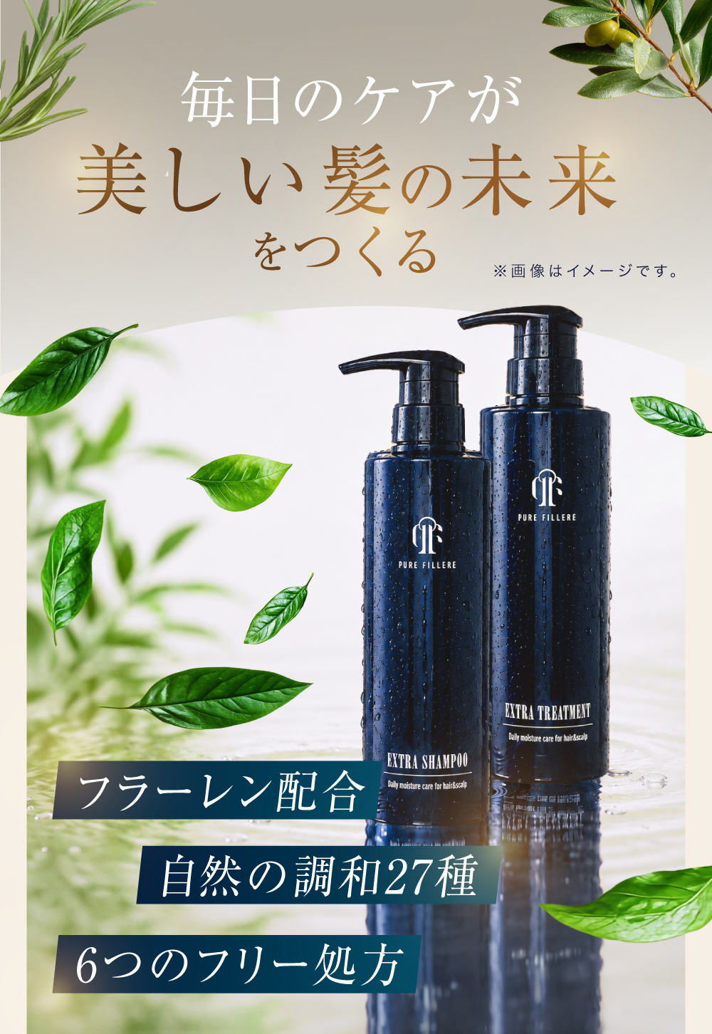 PURE FULLERE ピュアフラーレ エクストラ シャンプー・トリートメント