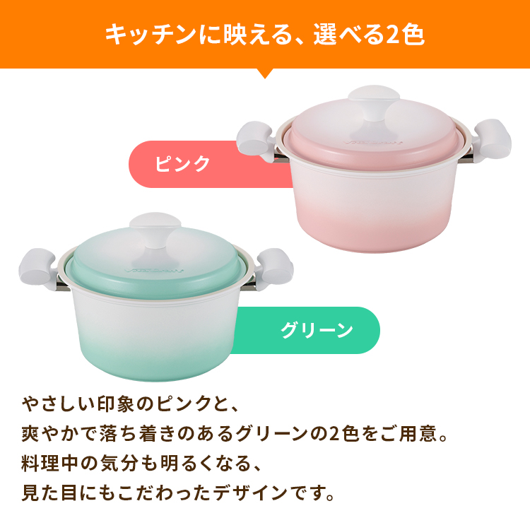 apide（アピデ） （メーカー直送・代引不可）ビタクラフト 両手鍋21cm