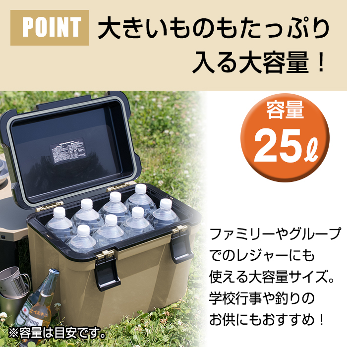 クーラーボックス 大型 25L アイセル サン...の詳細画像3