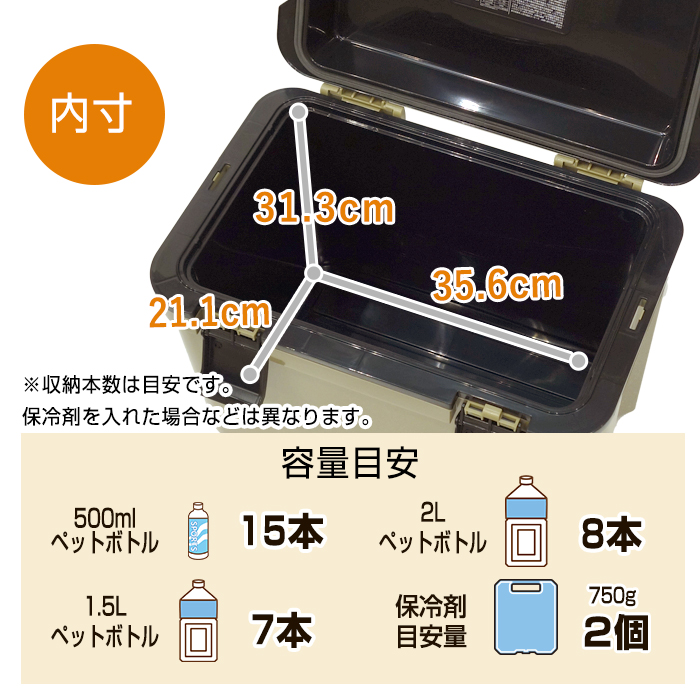 クーラーボックス 大型 25L アイセル サン...の詳細画像4