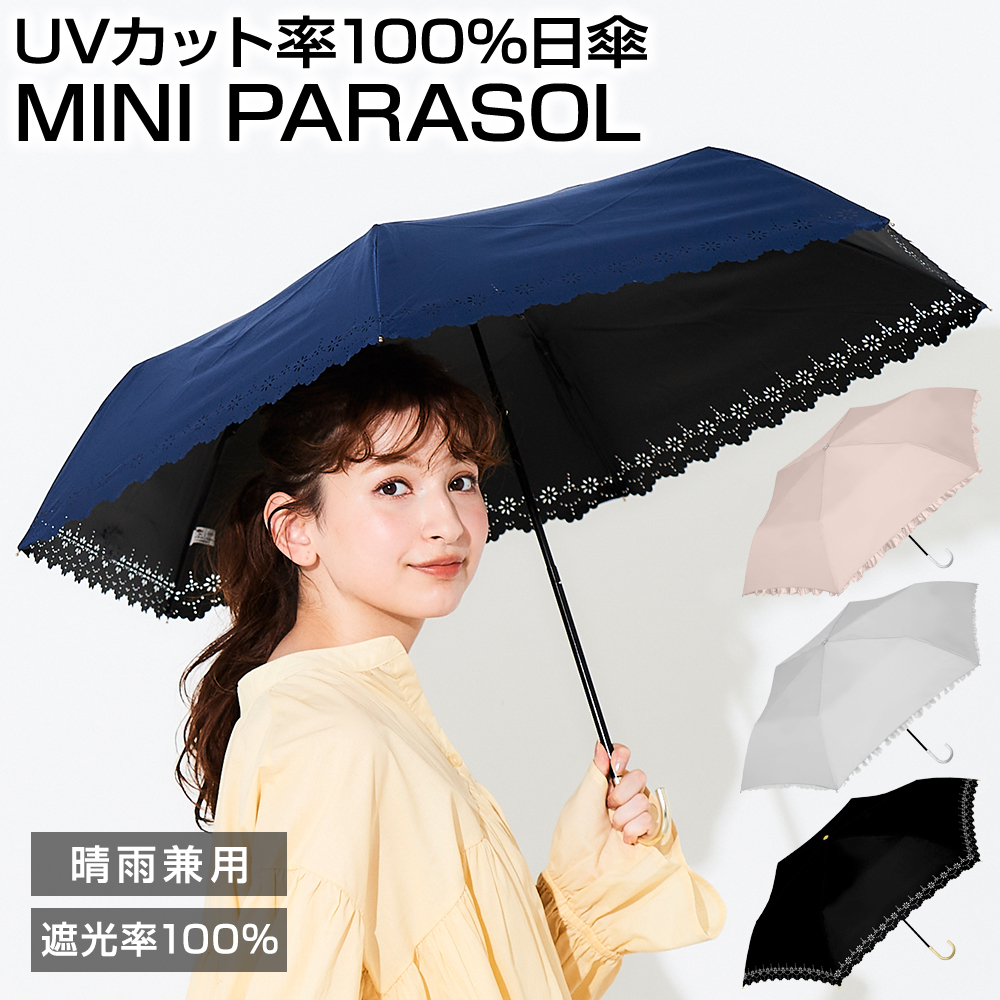 ���P ���J���p�P �܂肽���ݎP �~�j�p���\�� MINI PARASOL �Ռ���100�� ���S�Ռ� �Օ� UV�J�b�g 50cm �h���� �ՔM���� ���f�B�[�X �t���� ���[�X�q�[�g�J�b�g