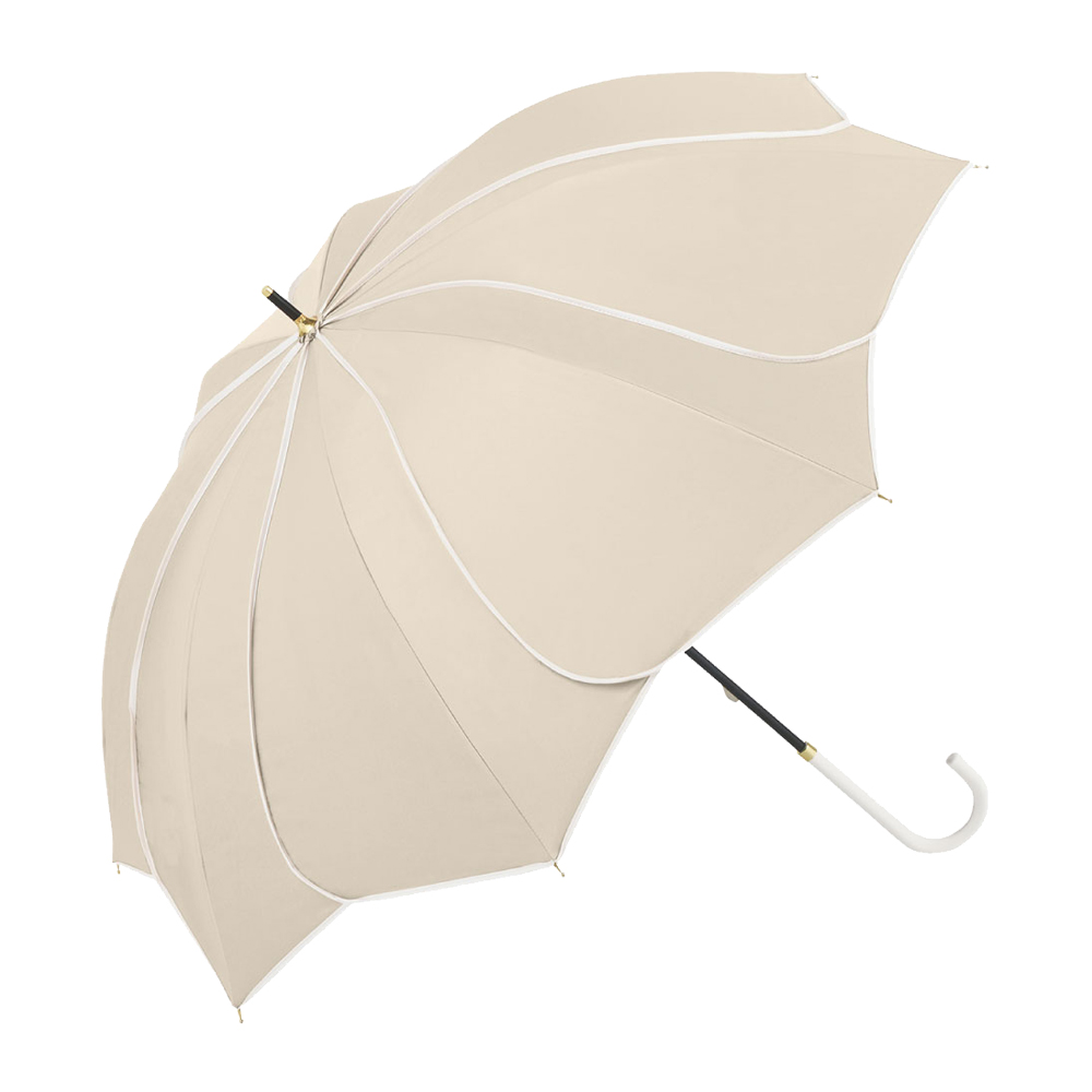 Parasol 日傘 晴雨兼用傘 花びら傘 フレラUV 完全遮光 遮光率100