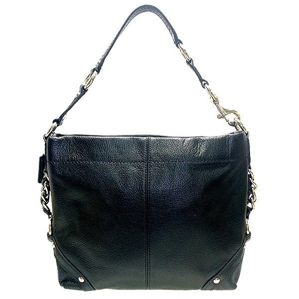 COACH コーチワンショルダーバッグ★10615カーリー レザー黒 Yahoo!オークション - 美品 COACH コーチ レザー ワンショルダー