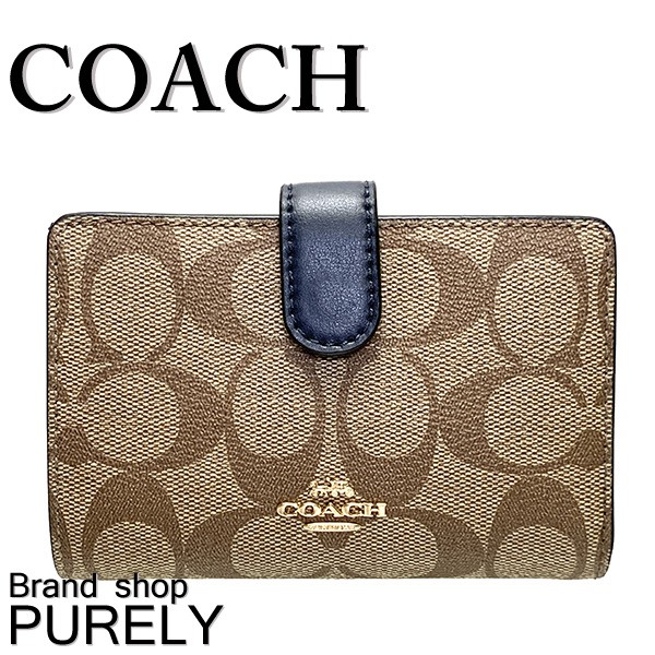 COACH（コーチ） 国内発送 財布 レディース 折り財布 シグネチャー