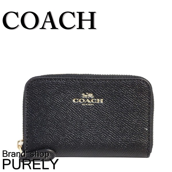 COACH（コーチ） 国内発送 財布 レディース 小銭入れ クロスグレイン