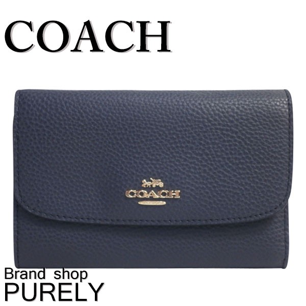 COACH（コーチ） 国内発送 財布 レディース レザー ミディアム 