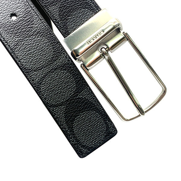 COACH（コーチ） 国内発送 ベルト メンズ シグネチャー スキニー