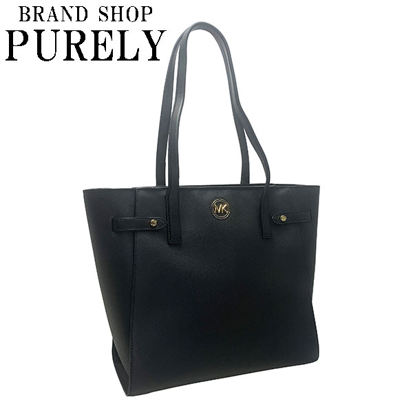 MICHAEL KORS ブラックトートバッグ MICHAEL KORS（マイケルコース） 国内発送 バッグ レディース トート