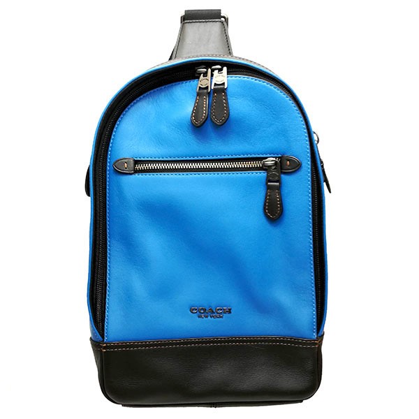 COACH 国内発送 コーチ バッグ メンズ ショルダーバッグ レザー
