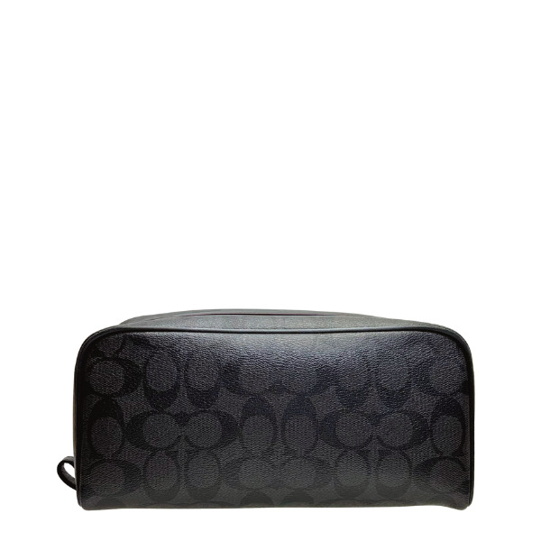 COACH ブラック COACH コーチ 財布 レディース 三つ折り財布 レザーブラック 黒
