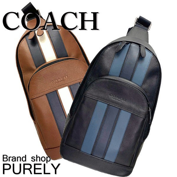コーチ Coach ヒューストン レザー ボディーバッグ F49312 黒 楽天市場】安心の国内発送 コーチ ショルダーバッグ メンズ COACH