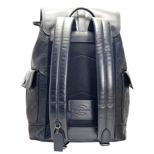 COACH ダークグレー レザー バックパック cu112_qbbk_1.jpg