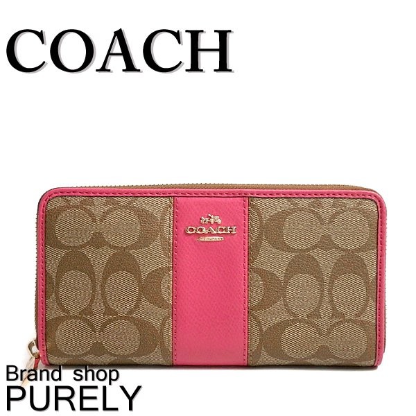 COACH（コーチ） 国内発送 財布 レディース シグネチャー PVC レザー