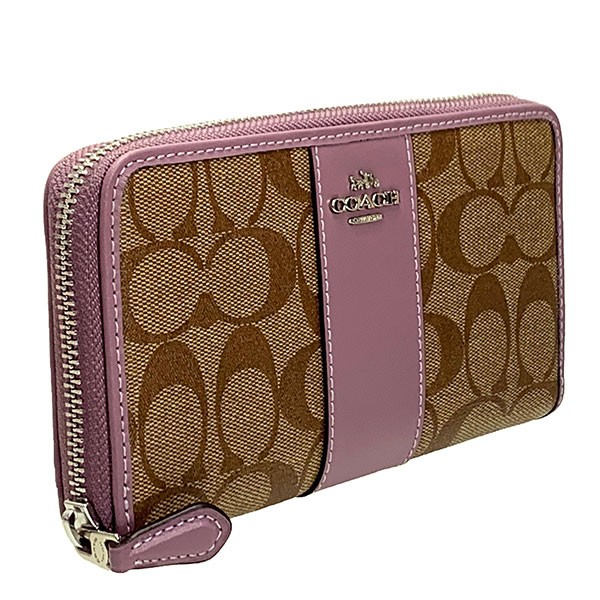 COACH（コーチ） 国内発送 財布 レディース 長財布 シグネチャー PVC