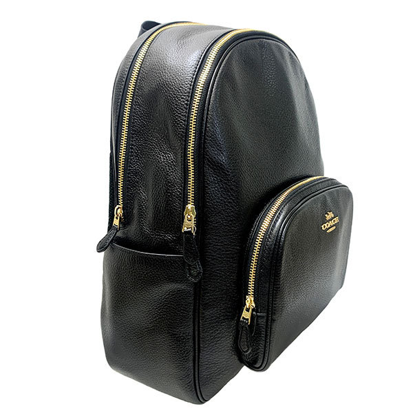【美品】COACH ラージ コート バックパック 5669 IMBLK ラージ コート バックパック