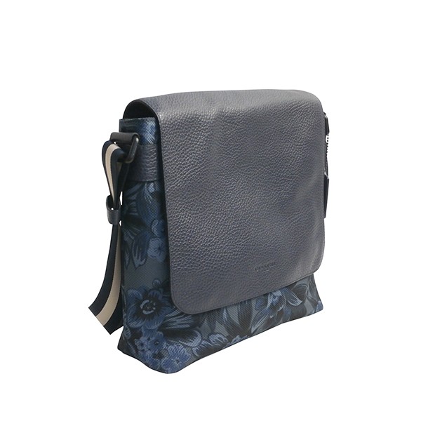 希少極美品！COACH　花柄ショルダーバッグ　メッセンジャーバッグ　F59301 COACH Charlie Messenger Bag F59301 Blue Floral Hawaiian Bag