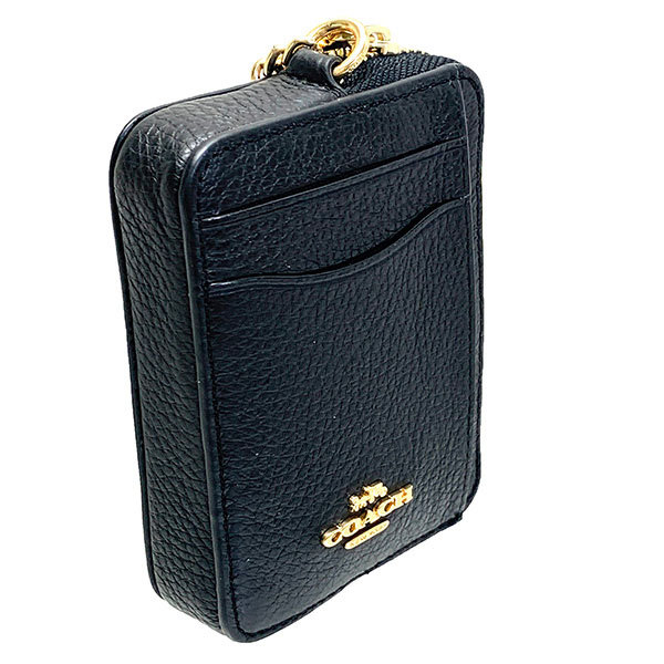 COACH（コーチ） 国内発送 財布 レディース コインケース ペブルド