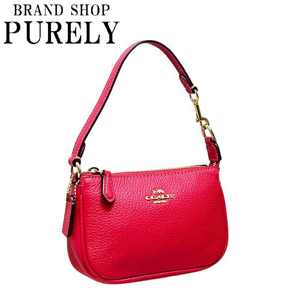COACH コーチ ポーチ ハンドバッグ ノリータ24 リストレット 新品保管 COACH コーチ ポーチ ハンドバッグ ノリータ24 リストレット