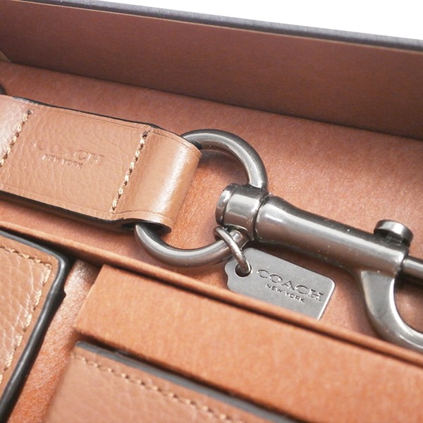 COACH（コーチ） 国内発送 財布 メンズ レザー コンパクト ID 折り財布