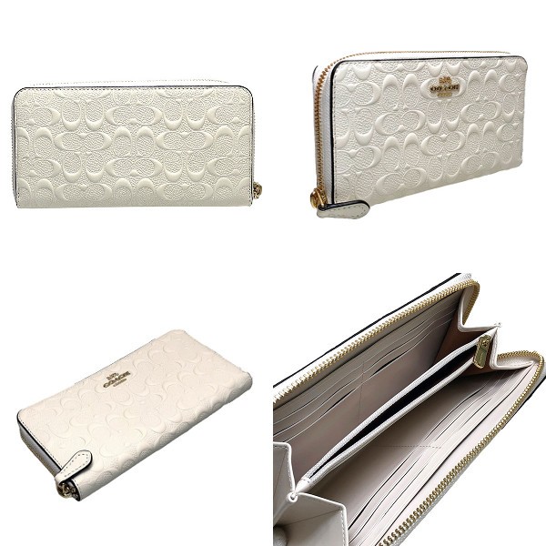 COACH（コーチ） 国内発送 財布 レディース 長財布 シグネチャー