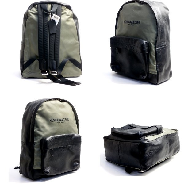 COACH 国内発送 コーチ バッグ メンズ ナイロン キャンパス
