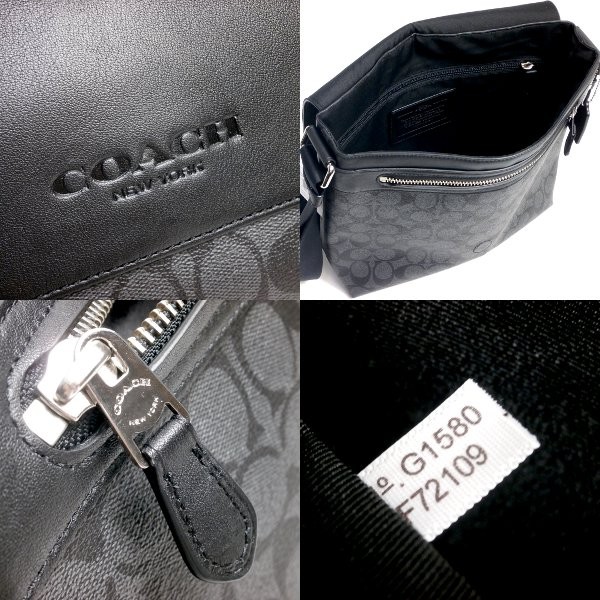 COACH 国内発送 コーチ バッグ メンズ ボディ シグネチャー