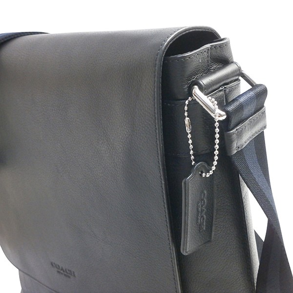 【COACH】 タグ有り チャールズ ボディバッグ シグネチャー ブラック COACH（コーチ） 国内発送 バッグ メンズ ボディ バッグ チャールズ