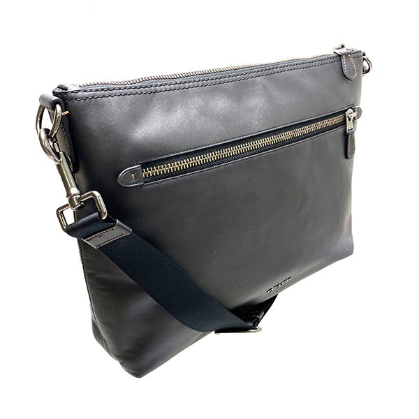 【値下げ】Coach グラハム　レザースリングバッグ 公式】コーチアウトレット | グラハム スリム ブリーフ シグネチャー