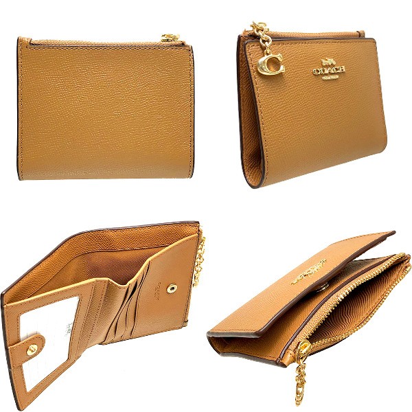 COACH（コーチ） 国内発送 財布 レディース チャーム スナップ カード