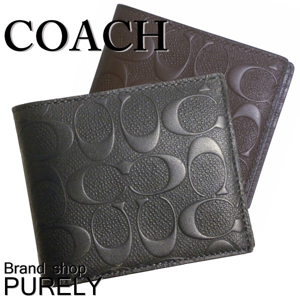 COACH 専用商品 COACH（コーチ） 国内発送 財布 メンズ 折り財布 シグネチャー クロス