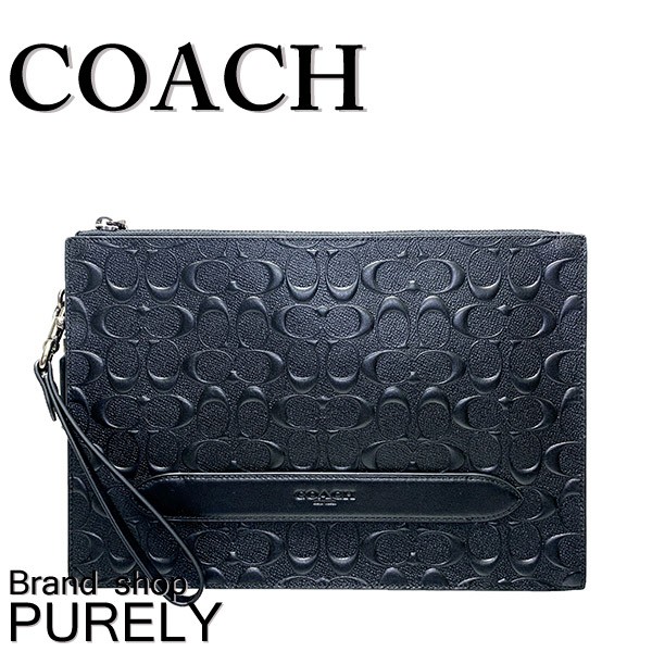 COACH（コーチ） 国内発送 ポーチ メンズ 小物 エンボスド
