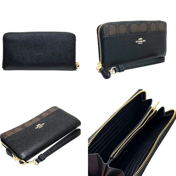 COACH（コーチ） 国内発送 財布 レディース 長財布 シグネチャー 
