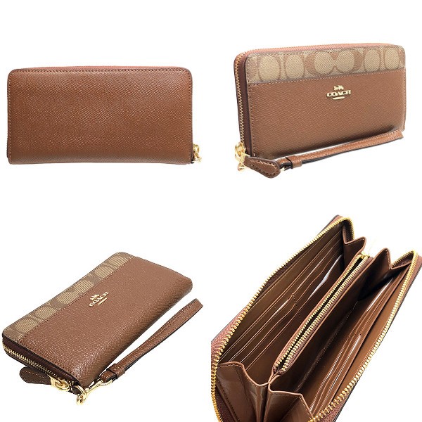 COACH（コーチ） 国内発送 財布 レディース 長財布 シグネチャー 