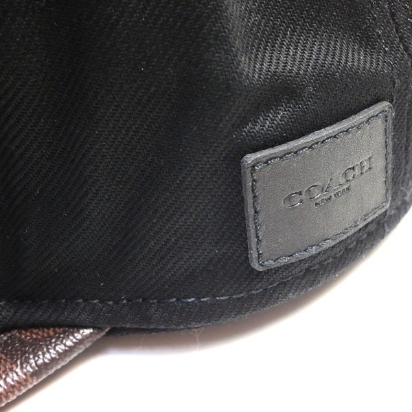 COACH（コーチ） 国内発送 帽子 メンズ シグネチャー フラット ブリム