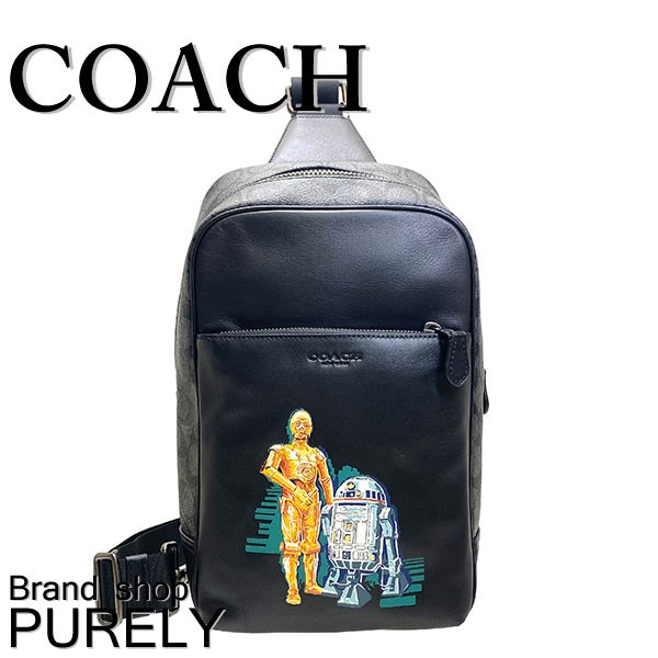 お出掛けに最適【Coach】野球プリント入り ウエストパック COACH OUTLET｜【公式】ウエスト パック・ベースボール プリント