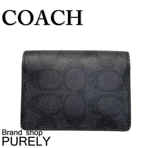 国内即発 コーチ 91633 QBLWO 名刺入れ 楽天市場】コーチ COACH アウトレット 旅行 メンズ 小物 カード