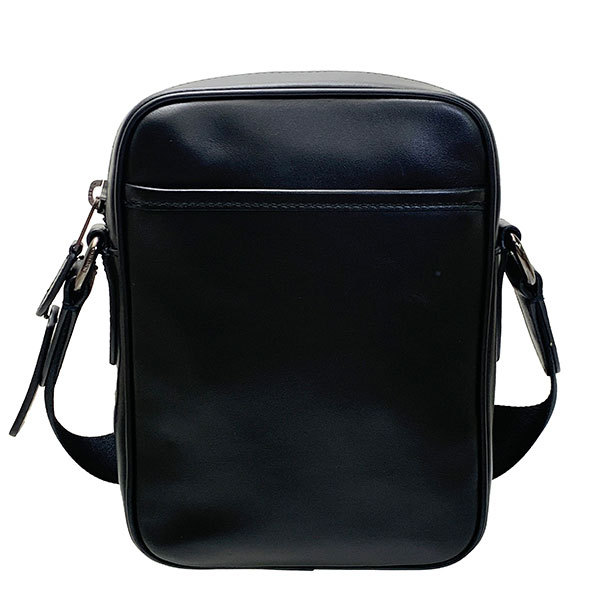 正規美品コーチメンズショルダーバックレザーヘリテージ クロスボディC1269 COACH(コーチ) / ショルダーバッグ/レザー/ブラック/ヘリテージ